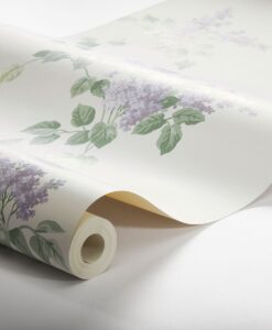 Lilacs Wallpapers In Beige-Swatch