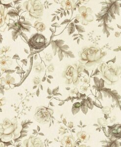 Tansy Bloom Wallpaper In Oyster