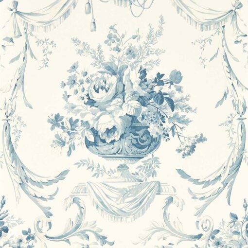 Andromeda's Cup Wallpaper in Olympic Blue