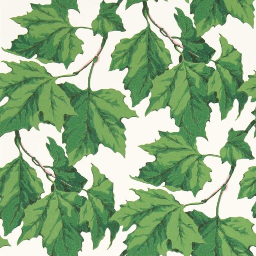 Dappled Leaf Wallpaper In Emerald