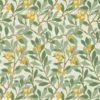 Arbutus Wallpaper in Sage & Lemon
