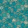 Mallow Lily Wallpaper in Teal
