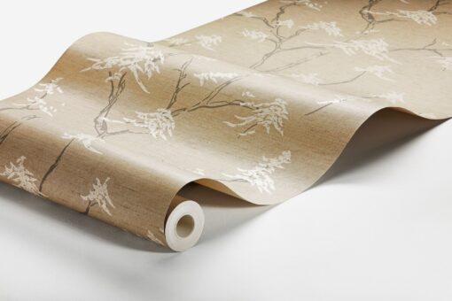 Temple Tree Wallpaper In Beige