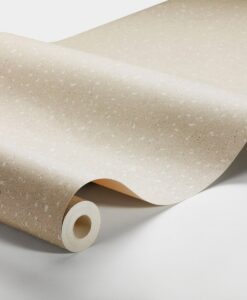 Washi Paper Wallpaper In Beige