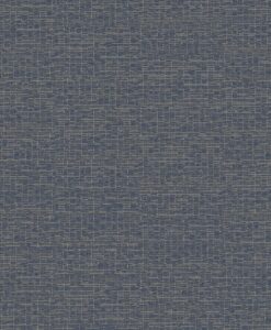 Kyoto Grid Wallpaper In Blue