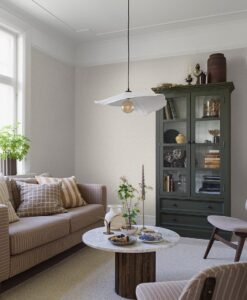 _Fredrik Wallpaper In Beige-livingroom