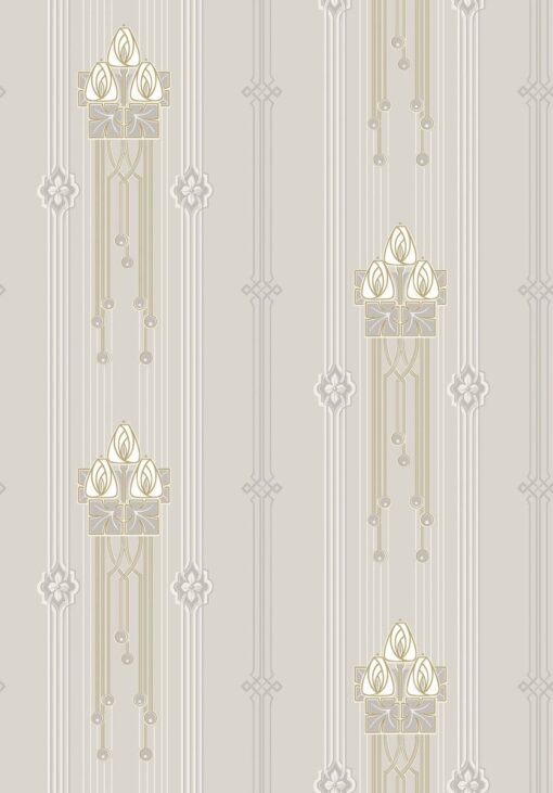 Villastan Wallpaper In Gray