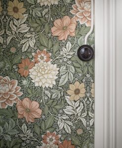 Dahlia Garden Wallpaper In Multi1