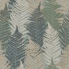 Fern Forest Wallpaper In Dark Multi