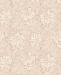 Acanthus Wallpaper In Pink