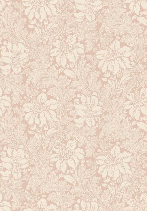 Acanthus Wallpaper In Pink