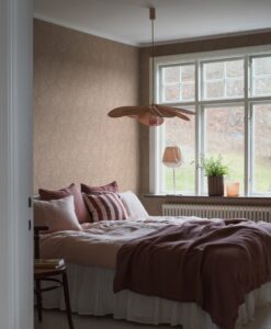 Acanthus Wallpaper In Pink