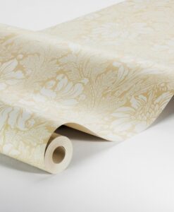 Acanthus Wallpaper In Yellow