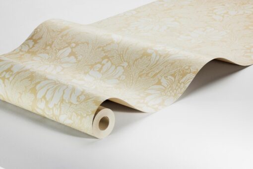 Acanthus Wallpaper In Yellow