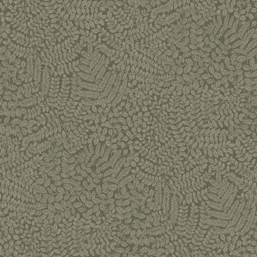 Bladverk Wallpaper In Green