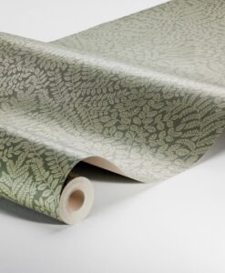 Bladverk Wallpaper In Green