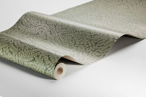 Bladverk Wallpaper In Green