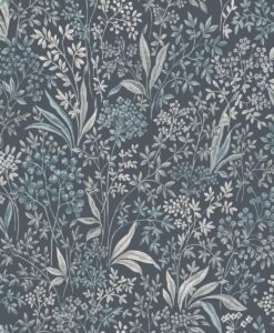 Nocturne Wallpaper In Dark Blue