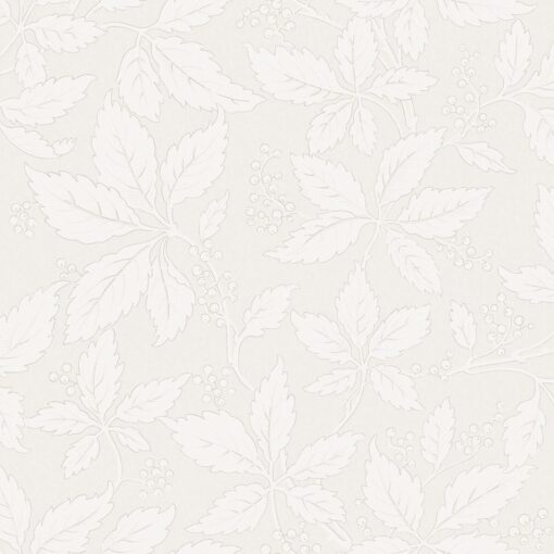 Vildvin Wallpaper In White, Beige And Grey