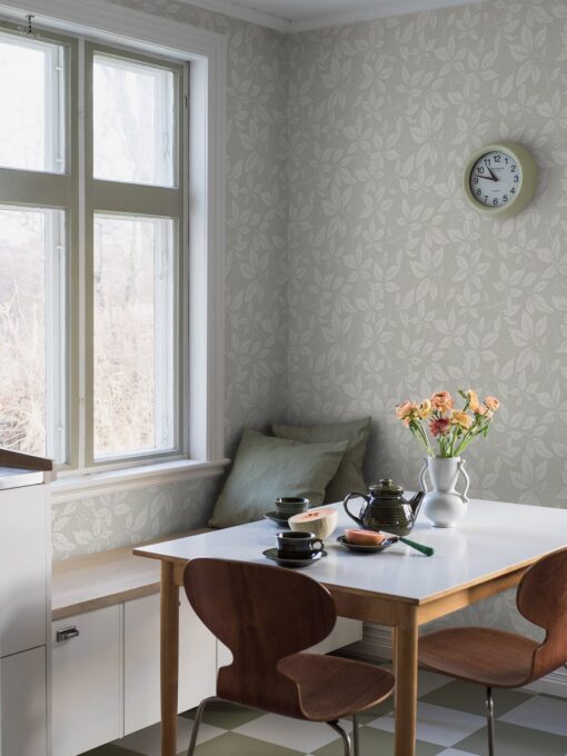 Vildvin Wallpaper In Light Green