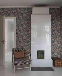 Jane Wallpaper In Dark Grey