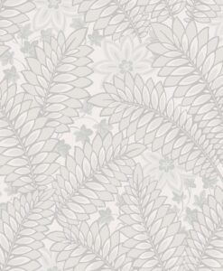 Hidden Ivy Wallpaper In Light Grey