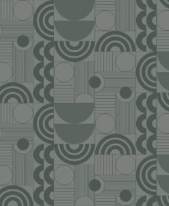 Cosmopolitan Wallpaper In Green