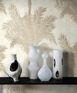 Copacabana Wallpaper In Gray