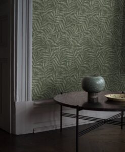 Palm Springs Wallpaper In Green