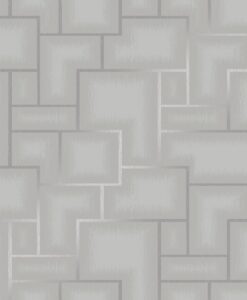 Tribeca Wallpaper In Gray