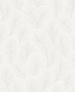 Pine Tree Wallpaper In White