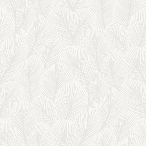 Pine Tree Wallpaper In White