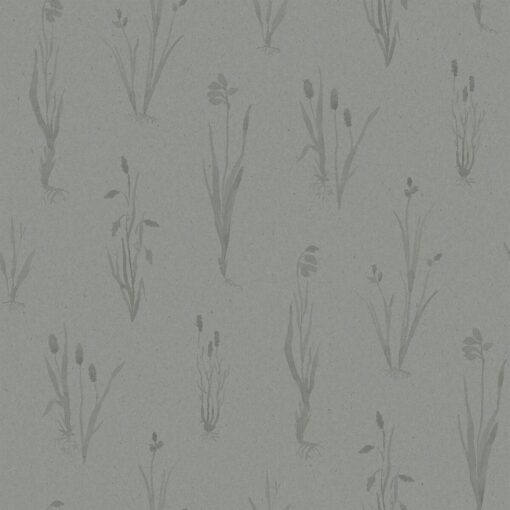 Moorland Wallpaper In Dark Gray