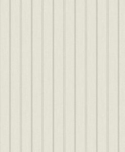 Woodland Stripe Wallpaper In Beige