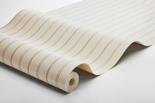 Woodland Stripe Wallpaper In Dark Beige