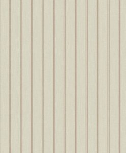 Woodland Stripe Wallpaper In Dark Beige