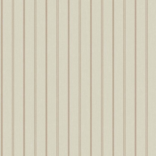 Woodland Stripe Wallpaper In Dark Beige