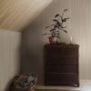 Woodland Stripe Wallpaper In Dark Beige