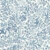 Nocturne Wallpaper In Blue & White