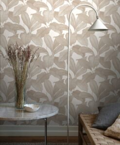 Bo Wallpaper In Beige