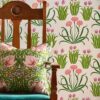 Glade Wallpaper from Bedford Park by Morris & Co in Tulip Fields