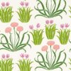 Glade Wallpaper from Bedford Park by Morris & Co in Tulip Fields