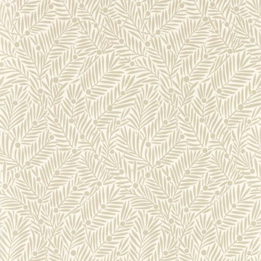 Yew & Aril Wallpaper in Rice Paper