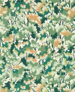 Tree Tops Wallpaper In Forest Clay Evergreen