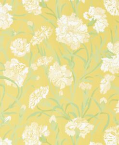 Fleur de Joie Wallpaper In Chalk Clover Honey