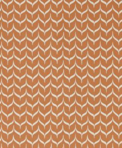 Adderstone Wallpaper In Terracotta