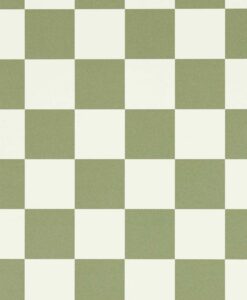 Blenets Check Wallpaper In Matcha