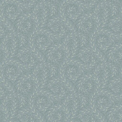 Wild Ferns Wallpaper In Sky Blue