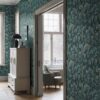 Treasured Thistle Wallpaper In Blue And Green