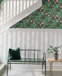 Spring Garden Wallpaper in Green